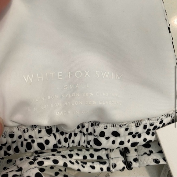 White Fox Play It Cool White Speckle Bikini - Picture 6 of 8